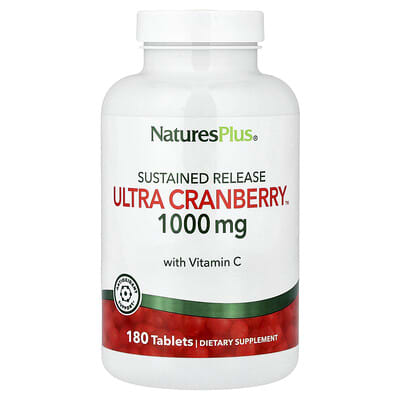 Ultra Cranberry™ With Vitamin C, Sustained Release, 180 Tablets