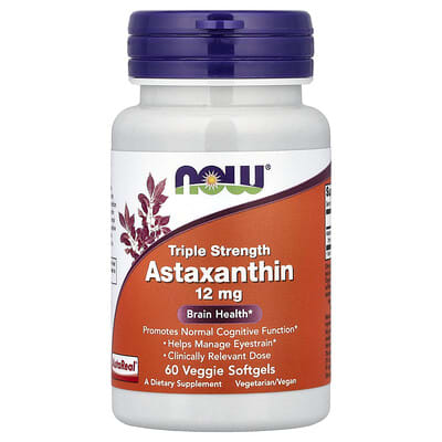 Astaxanthin, 12 mg, 60 Veggie Softgels