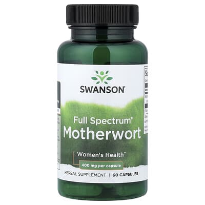 Full Spectrum®, Motherwort, 400 mg, 60 Capsules