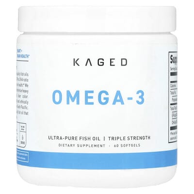 Omega-3, Triple Strength, 60 Softgels