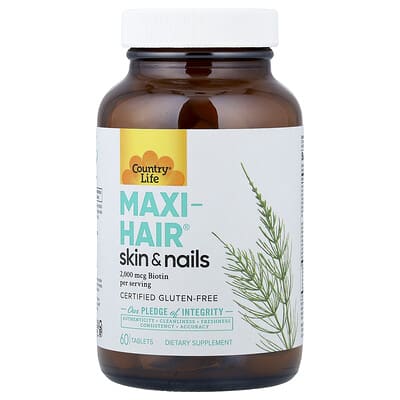 Maxi-Hair®, для кожи и ногтей, 60 таблеток
