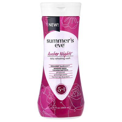 Ежедневное освежающее средство 5 в 1 Amber Nights™, 15 fl oz (444 ml)