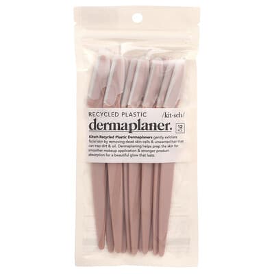 Recycled Plastic Dermaplaner, Terracotta, 12 Count