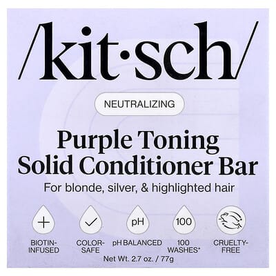 Тонирующий кондиционер Kitsch Purple Solid Conditioner Bar