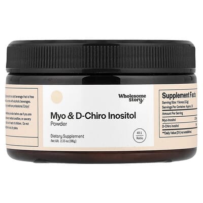 Порошок Myo & D-Chiro Inositol, 66 g