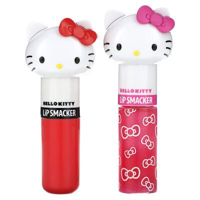 Hello Kitty, Lip Balm and Gloss, 2 Pieces