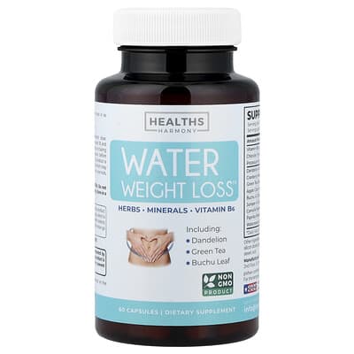 Water Weight Loss, 60 капсул