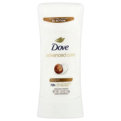 Dove Advanced Care антиперспирантный дезодорант, масло ши, 2.6 oz (74 g)
