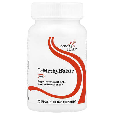 L-метилфолат, 1 mg, 60 капсул