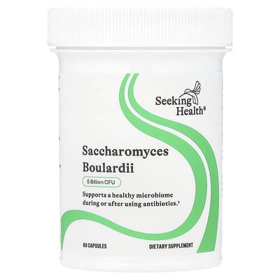 Saccharomyces Boulardii, 5 Billion CFU, 60 капсул