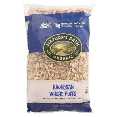 Organic Khorasan Wheat Puffs Cereal, 6 oz (170 g)