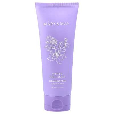White Collagen Cleansing Foam, 5.07 fl oz (150 ml)