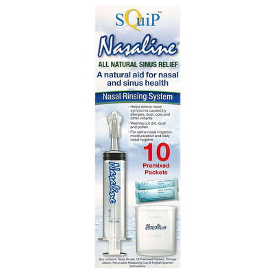 Nasaline®, Nasal Rinsing System, 14 Piece Kit