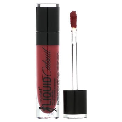 MegaLast, Liquid Catsuit, Matte Lipstick, 957A Behind The Bleachers, 0.21 oz (6 g)
