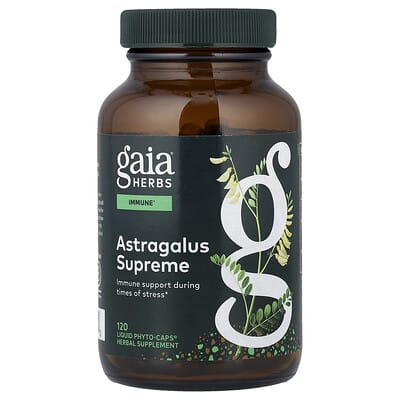 Astragalus Supreme, 120 жидких фитокапсул (650 mg на капсулу)