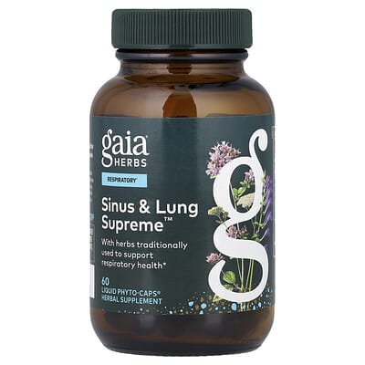 Sinus & Lung Supreme™, 60 жидких фитокапсул