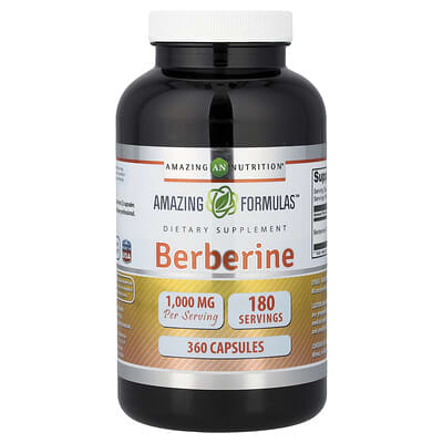 Amazing Formulas™, Berberine, 360 Capsules (500 mg per Capsule)