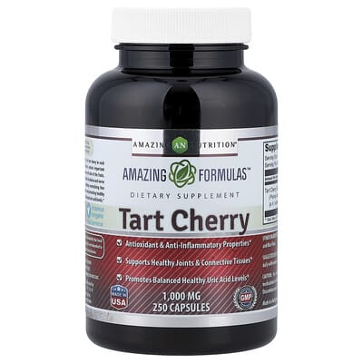 Tart Cherry, 250 Capsules (250 mg per Capsule)