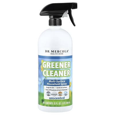 Healthy Home, Greener Cleaner, без запаха, 32 fl oz (946 ml)