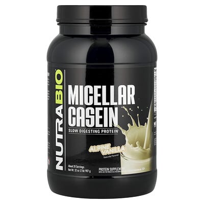 Micellar Casein, Alpine Vanilla , 2 lb (907 g)