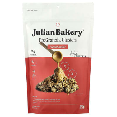 Гранола Julian Bakery ProGranola Clusters, Peanut Butter, 255 g