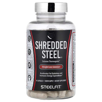 Shredded Steel® решение для снижения веса, 90 капсул
