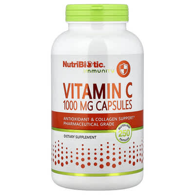 Immunity, Витамин C, 1,000 mg, 250 капсул