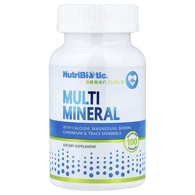Essentials, Multi Mineral, 100 Gluten Free Capsules