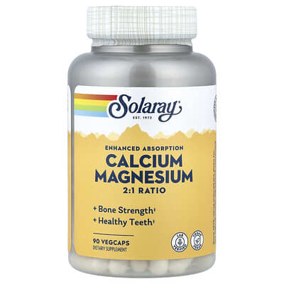 Enhanced Absorption Calcium Magnesium, 90 VegCaps