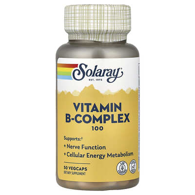 Vitamin B-Complex 100, 50 VegCaps