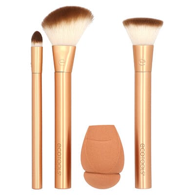 Precious Metals, Face Blend + Sculpt Set, 4 Piece Set