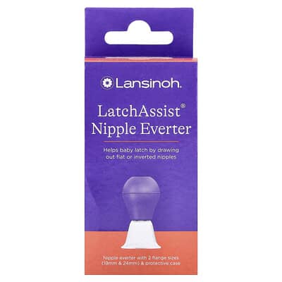 Latch Assist® Nipple Everter with Protective Case, 1 Count