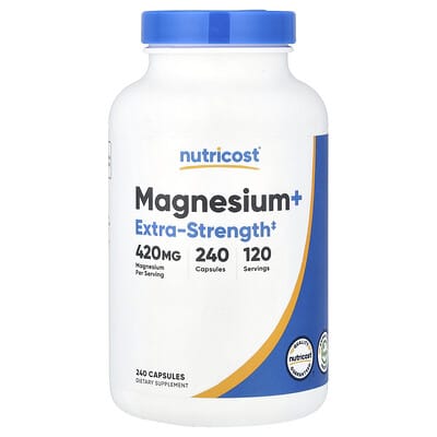 Magnesium+, 240 Capsules (210 mg per Capsule)