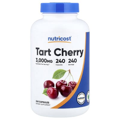 Tart Cherry, 240 Capsules (300 mg per Capsule)