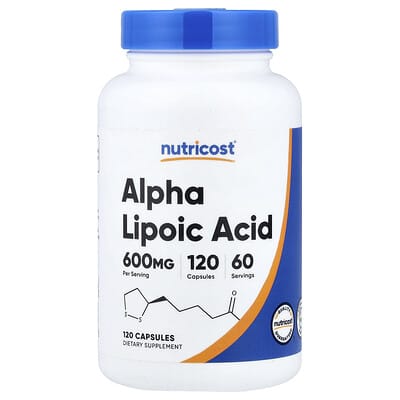Alpha Lipoic Acid, 120 Capsules (300 mg per Capsule)