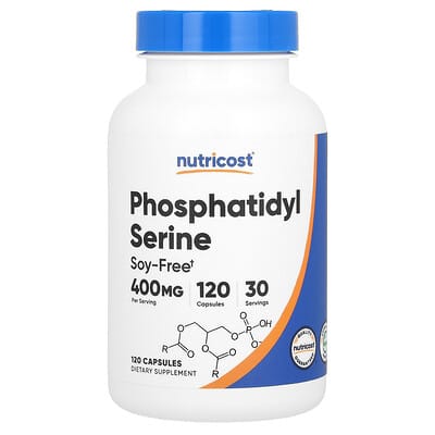 Phosphatidyl Serine, 120 Capsules (100 mg per Capsule)