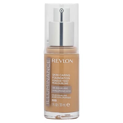 Illuminance, Skin-Caring Foundation, 305 Medium Sand, 1 fl oz (30 ml)
