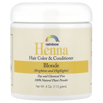 Henna, Hair Color and Conditioner, Blonde, 4 oz (113 g)