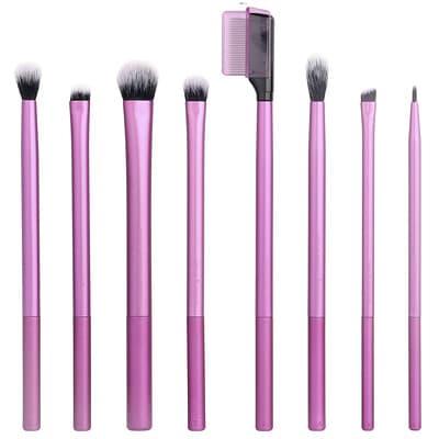Everyday Eye Essentials Brush Set, For Eye, 8 Brushes