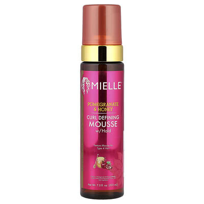 Мусс для определения завитков, гранат и мед, 7.5 fl oz (222 ml)