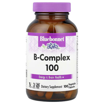 B-Complex 100, 100 растительных капсул
