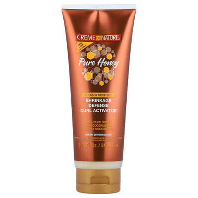 Pure Honey, Shrinkage Defense Curl Activator, For Dry Dehydrated Hair, 10.5 fl oz (310 ml)