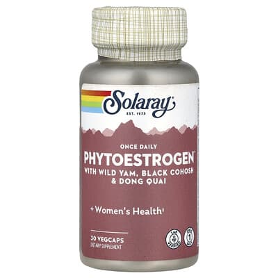Phytoestrogen™ с диким ямсом, черным кохошем и дун кван, 30 капсул