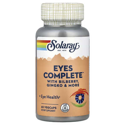 Eyes Complete™ with Bilberry, Gingko  & More, 60 VegCaps
