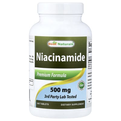 Niacinamide, 500 mg, 240  Tablets