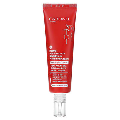 Derma Alpha Arbutin Glutathione Whitening Cream, 1.52 fl oz (45 ml)