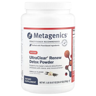 UltraClear® Renew Detox Powder, Vanilla, 26.67 oz (756 g)