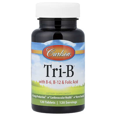 Tri-B® with B-6, B-12 & Folic Acid, 120 Tablets