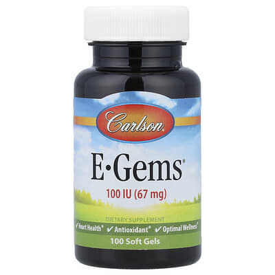 E-Gems®, 67 mg (100 IU), 100 Soft Gels