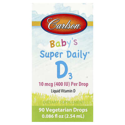Baby's Super Daily® D3, 0.086 fl oz (2.54 ml)